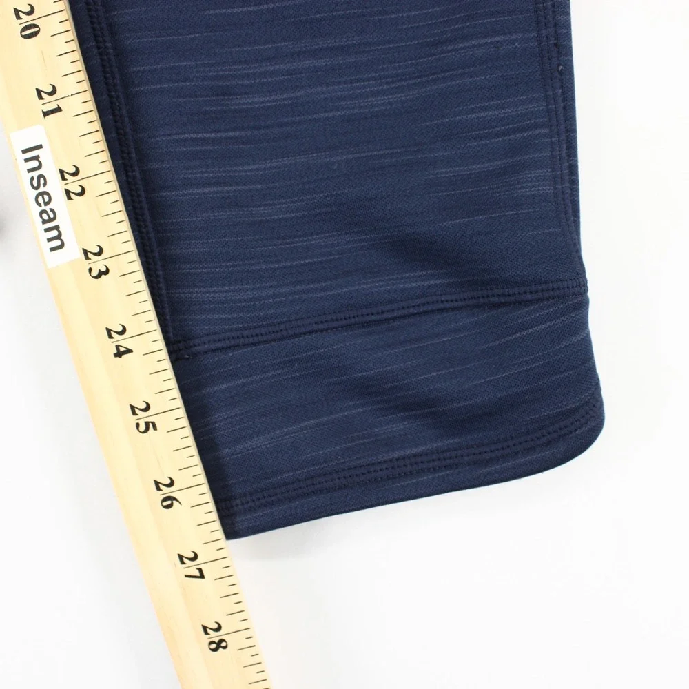Stio Gannett Peak Pant Womens Small Blue Heather Fleece Jogger Karuishi Tapered - Picture 6 of 10